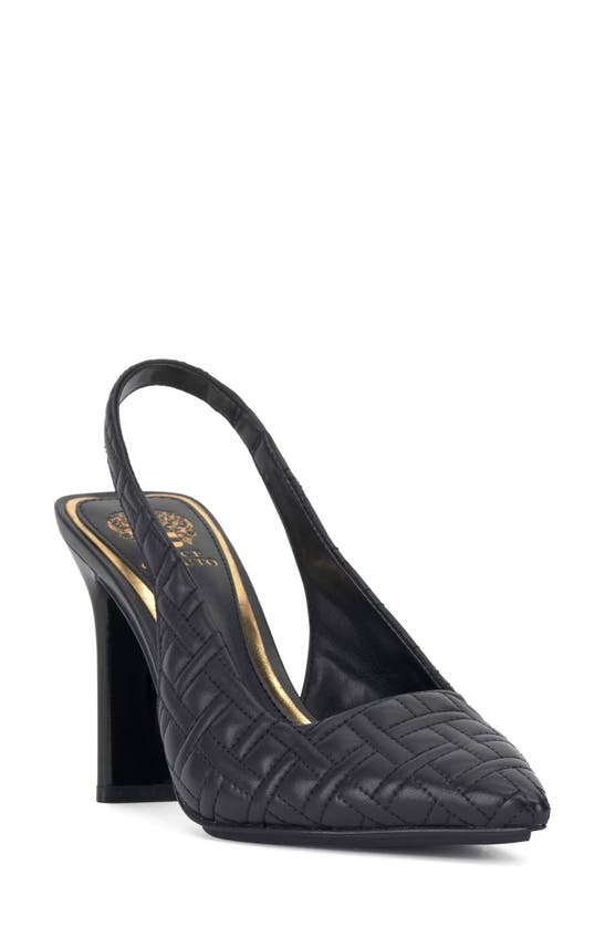 Shop Vince Camuto Baneet Pointed Toe Slingback Pump In Black