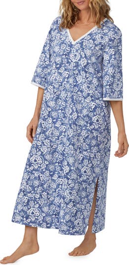 BedHead Pajamas Print Stretch Organic Cotton Jersey Nightgown | Nordstrom