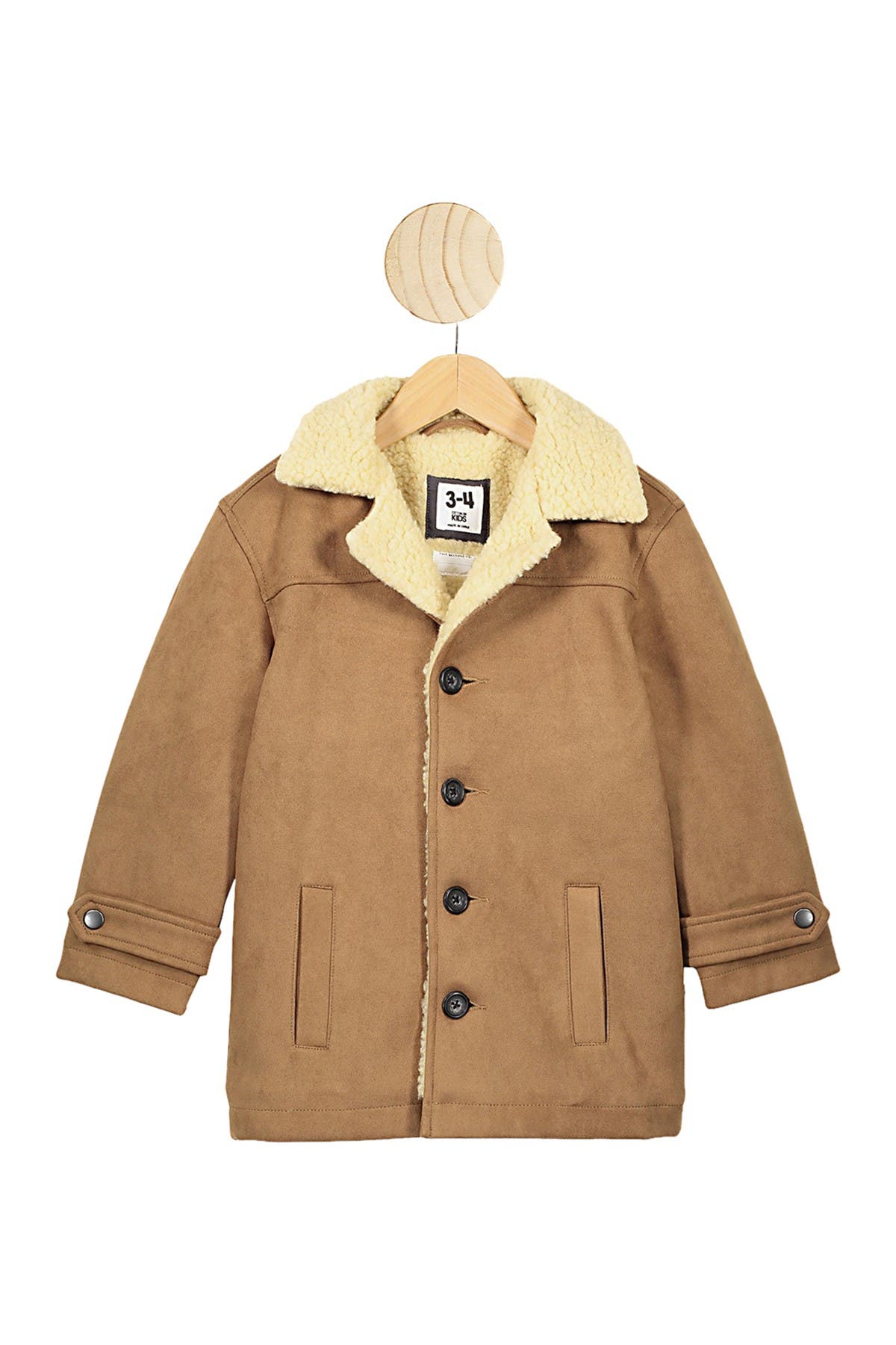 Kids' Faux Shearling Ranch Jacket 