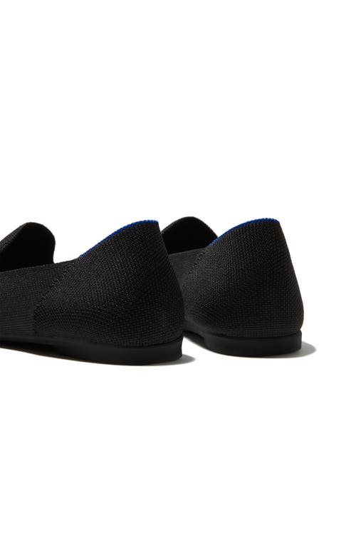 Shop Rothys Rothy's The Almond Loafer In Black