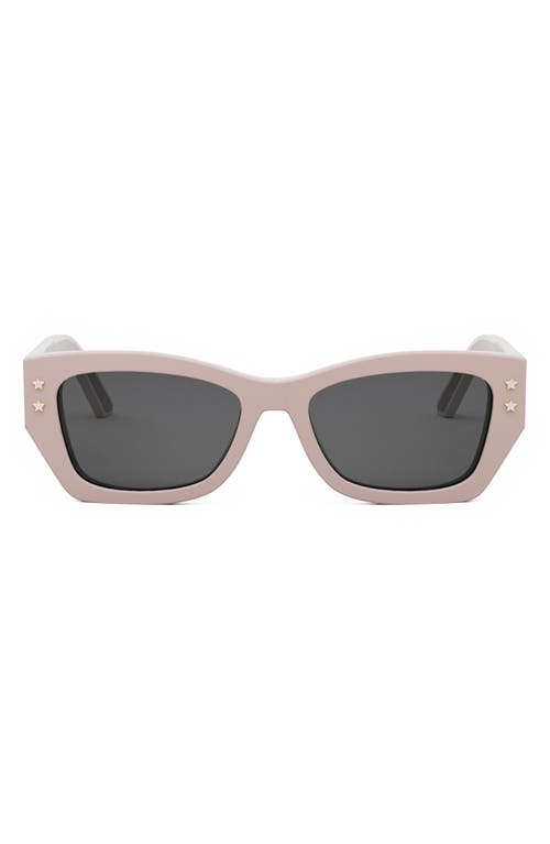 Dior 'pacific S2u 53mm Square Sunglasses In Grey