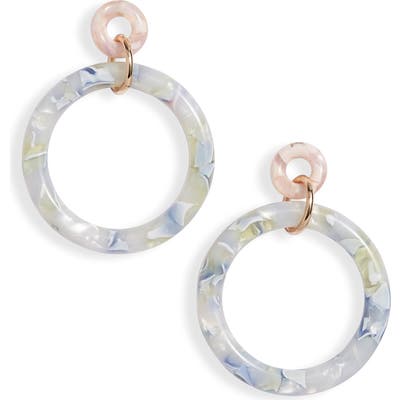 Lele Sadoughi Circle Hoop Earrings