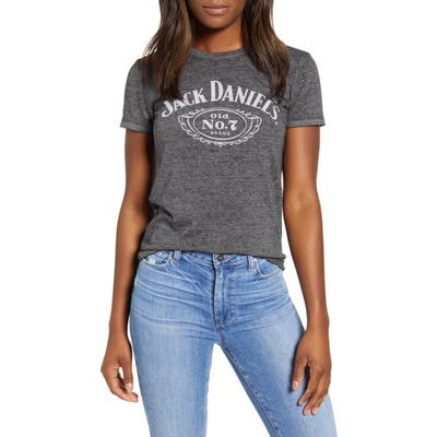 Lucky Brand Jack Daniels Graphic Tee, Black
