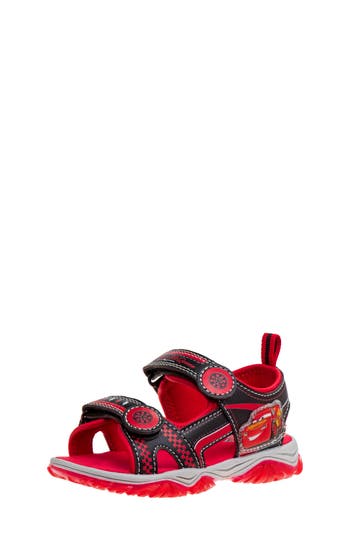 Josmo X Disney® Kids' Cars Sandal In Black/red