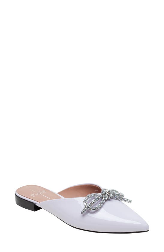 Linea Paolo Astrid Pointed Toe Mule In Lavender Fog