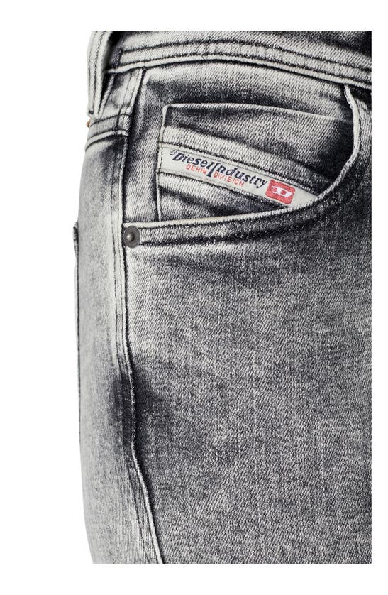 Shop Diesel 2015 Babhila Skinny Jeans In Black/ Denim