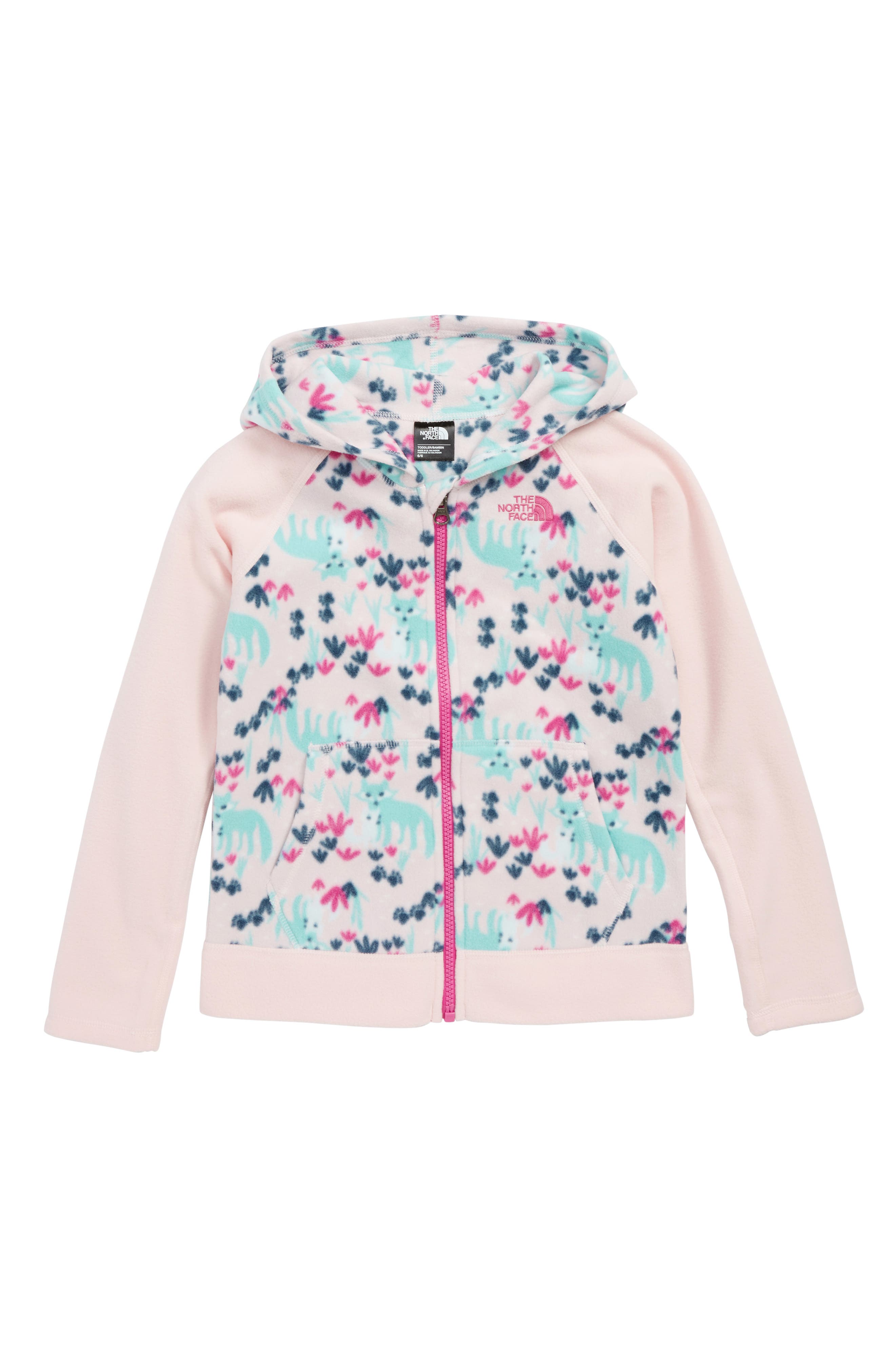 the north face toddler glacier full zip hoodie