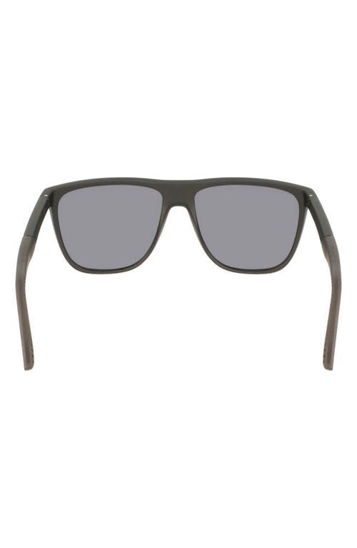 Shop Ferragamo 59mm Navigator Sunglasses In Matte Black/black