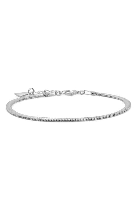 Sterling Forever Devyn Beaded Bracelet