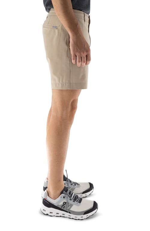 Devil-dog Dungarees 6-inch Hybrid Shorts In Light Beige/khaki