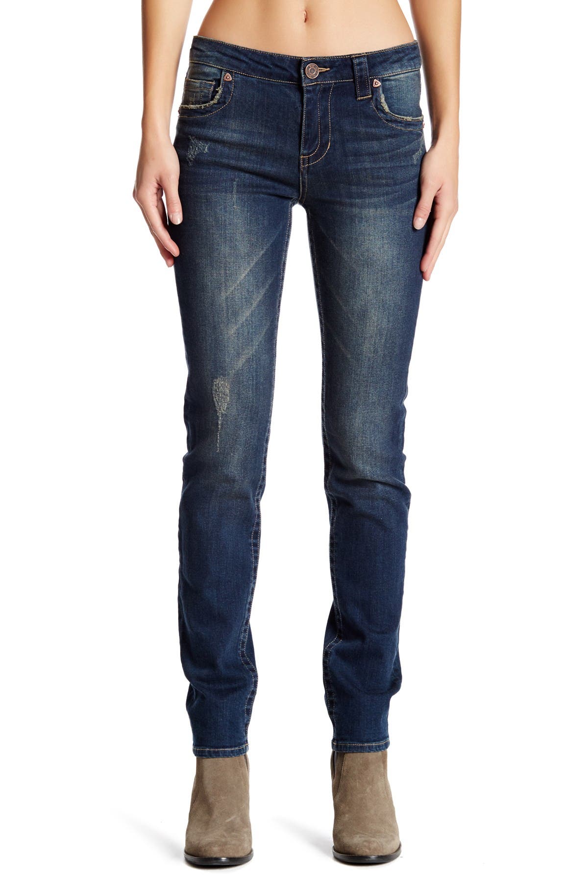 kut from the kloth stevie straight leg jeans