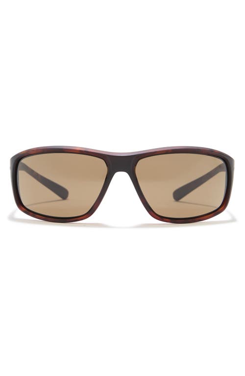 Shop Nike 64mm  Adrenaline Modified Sunglasses In Matte Tortoise/brown