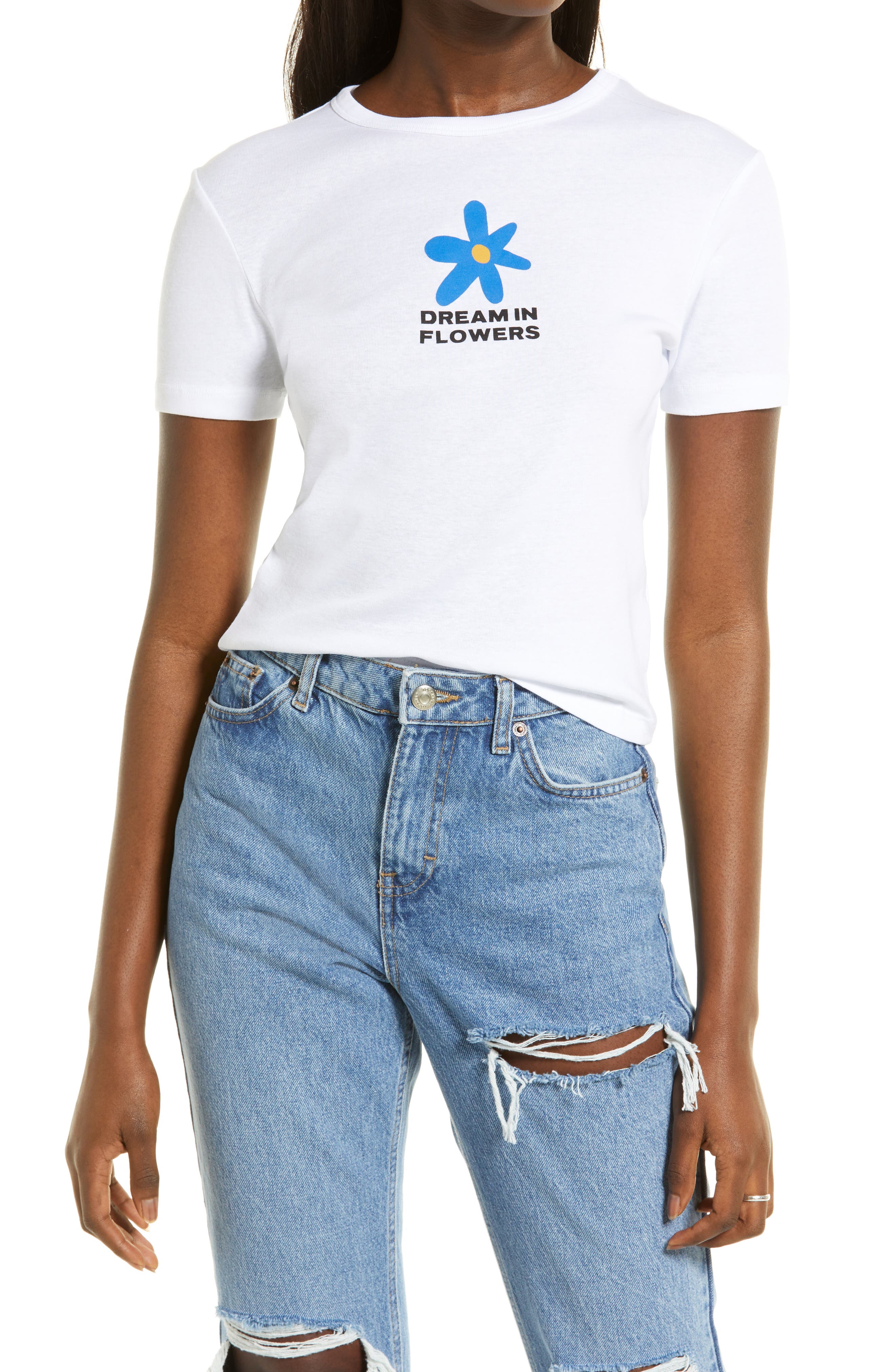 Women's Topshop Graphic Tees \u0026 Tanks 