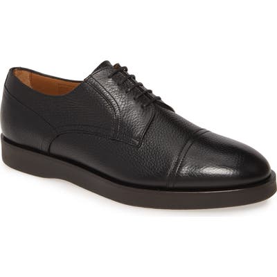 Boss Oracle Cap Toe Derby, Black