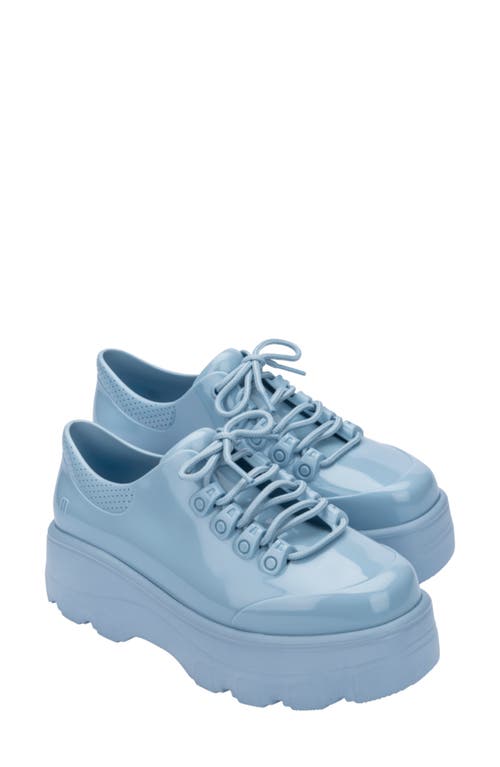 Melissa Kickoff Platform Jelly Sneaker in Blue