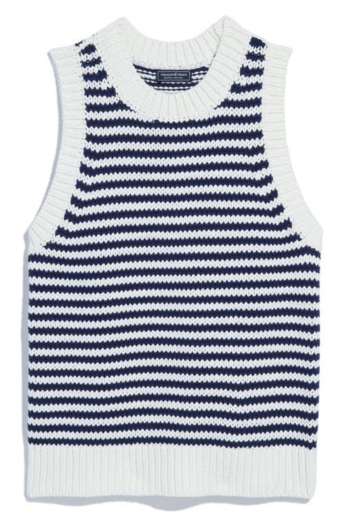 vineyard vines Cotton Blend Sleeveless Sweater at Nordstrom,