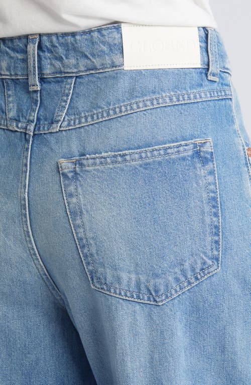 Closed Nikka Wide Leg Jeans In Mid Blue