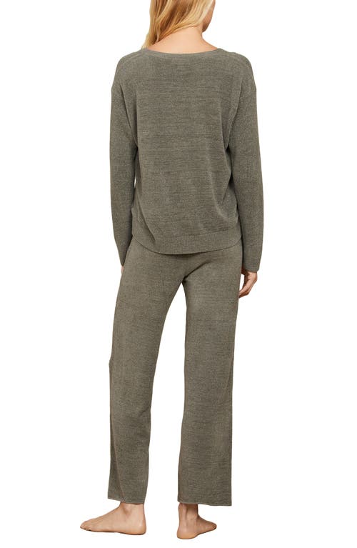 Barefoot Dreams Cozychic® Ultra Lite® Knit Pajamas In Olive Branch