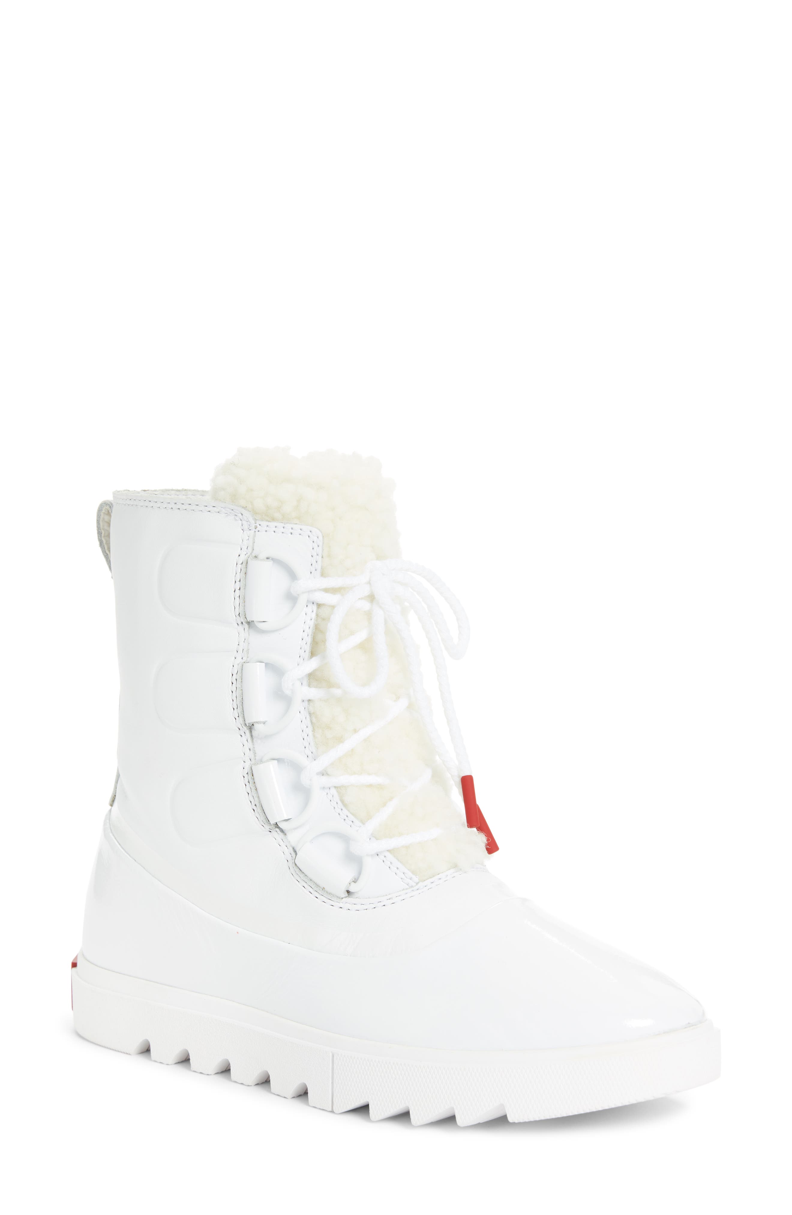 White Leather/ Suede