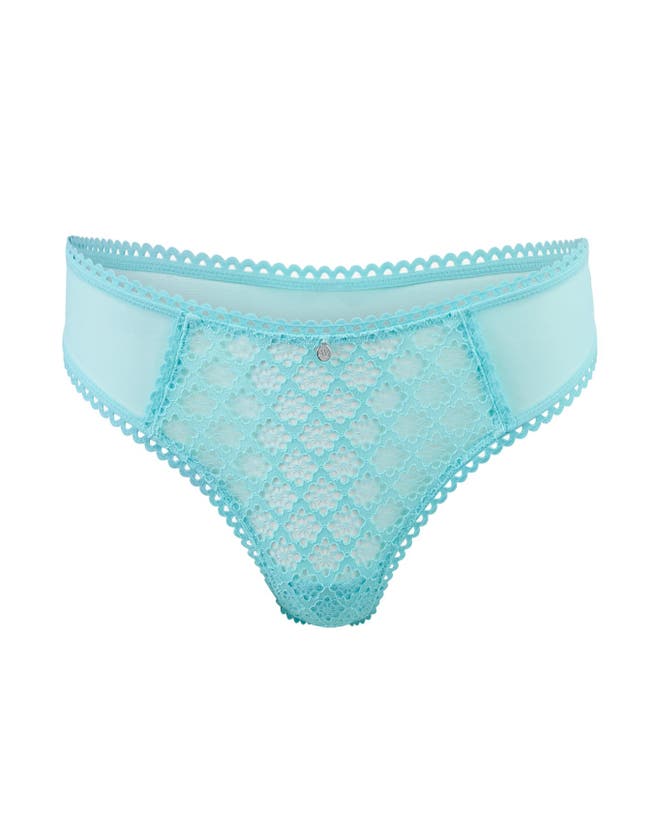 Adore Me Roxi Thong Panties In Medium Blue