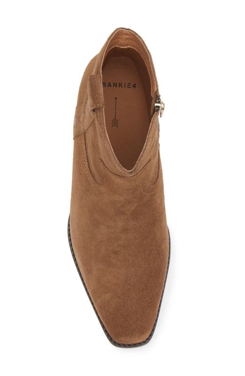 Frankie4 Shadow Bootie In Rye Suede