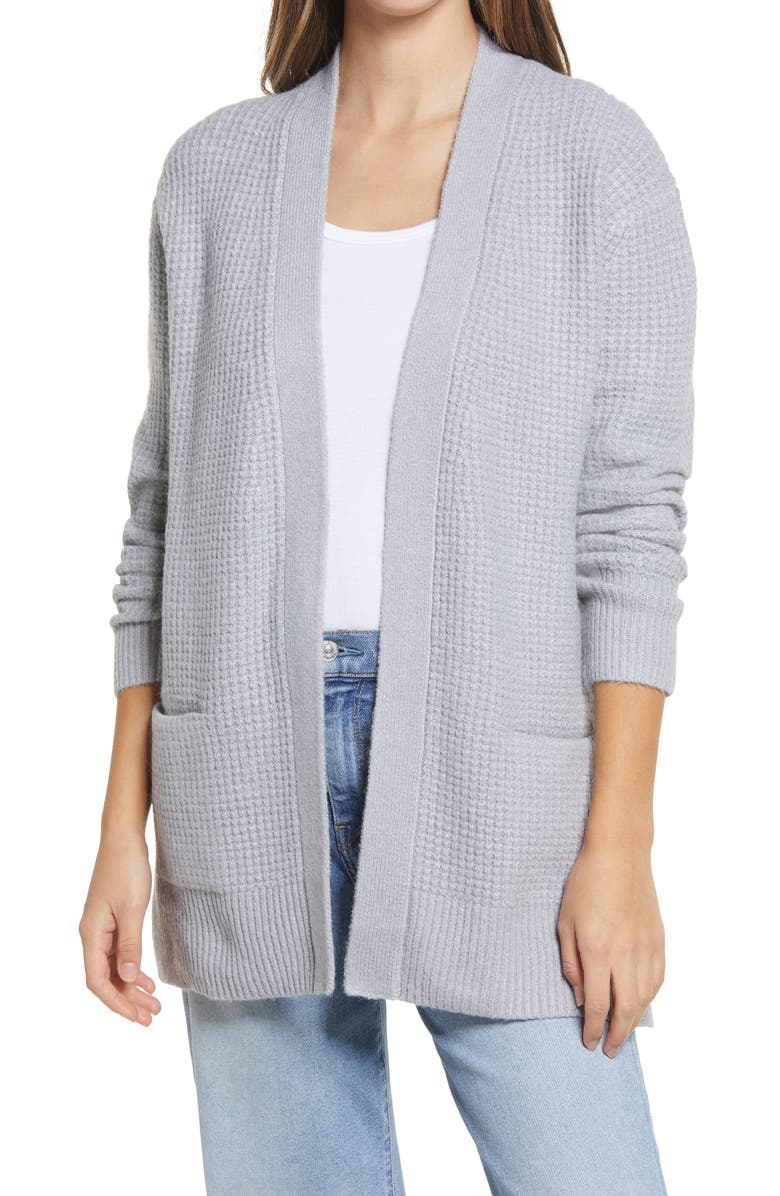 Caslon® Open Front Cardigan Sweater | Nordstrom