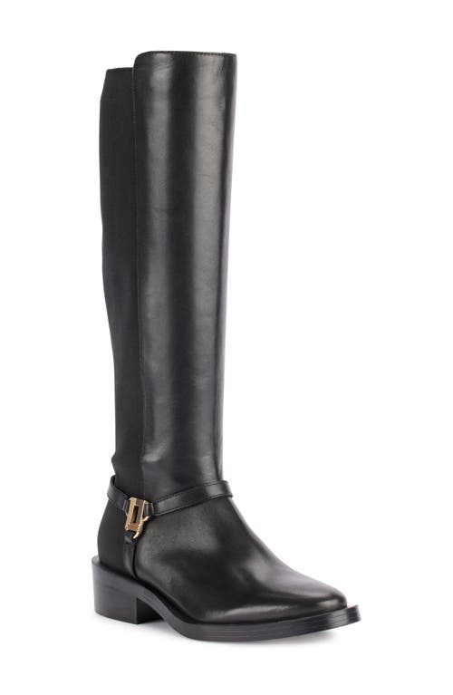 Shop Karl Lagerfeld Paris Verill Knee High Boot In Black