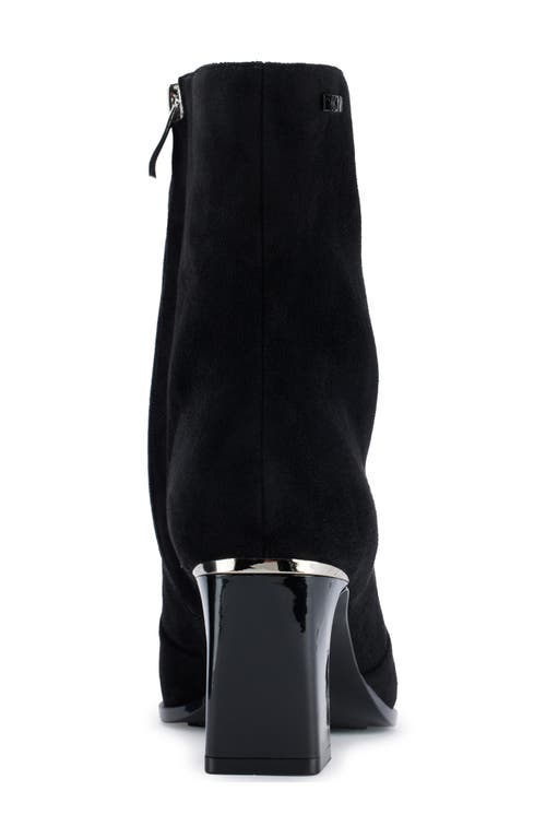 Dkny Sunny Pointed Toe Bootie In Black