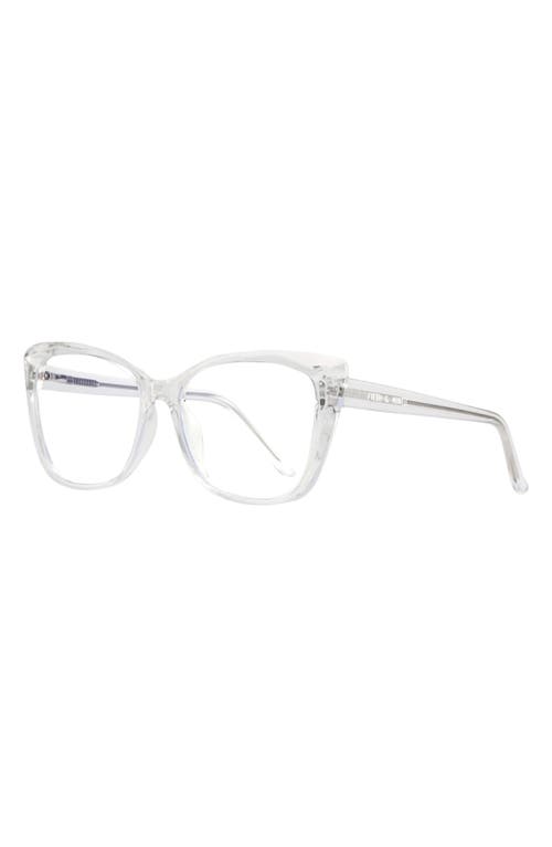 Madison 50mm Blue Light Filtering Glasses in Clear