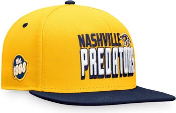 Fanatics Men's Branded Charcoal Nashville Predators Authentic Pro Home Ice  Snapback Hat