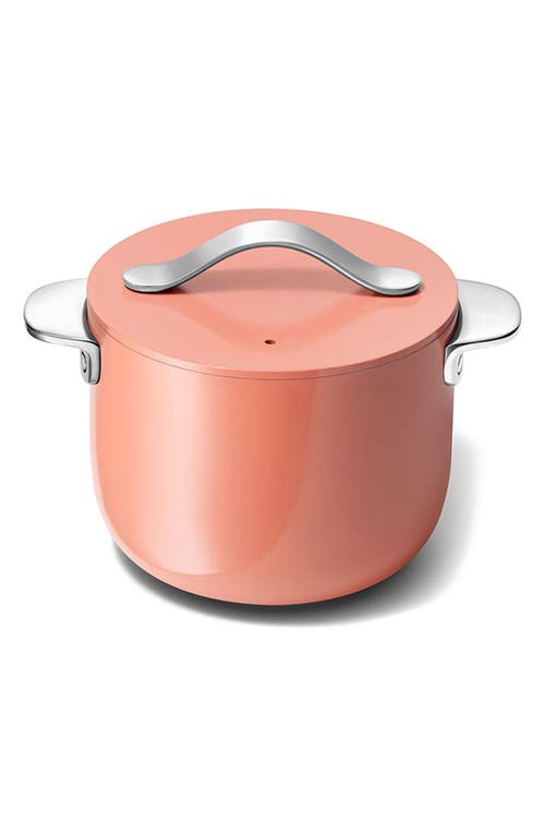 Caraway Nonstick Ceramic Petite 2-quart Cooker With Lid In Perracotta