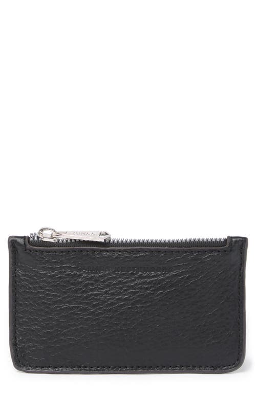 Aimee Kestenberg Melbourne Leather Wallet In Black W/silver
