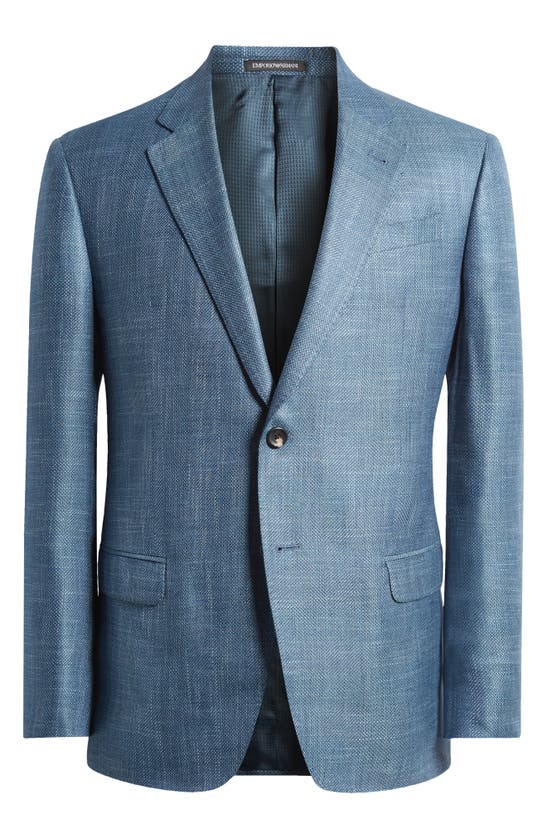 Emporio Armani G-line Sport Coat In Blue