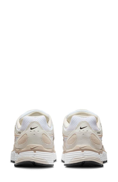 Shop Nike P-6000 Sneaker In Brown/white/black