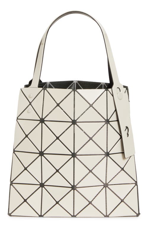 Shop Bao Bao Issey Miyake Carat Tote In Ivory