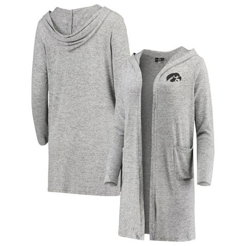 Chicago Bears G-III 4Her by Carl Banks Women's Chalk Talk Hoodie Cardigan -  Heathered Charcoal