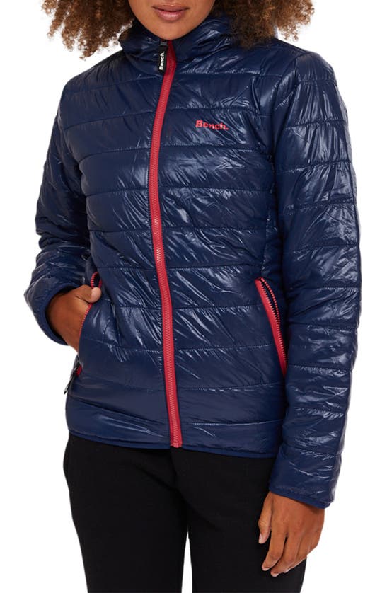 Bench . Womens Kara Insulated Jacket In Blue