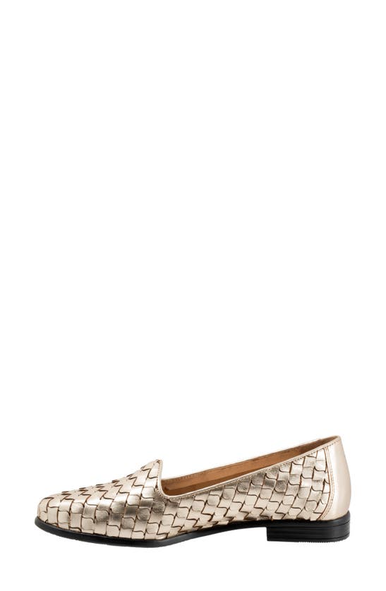 Shop Trotters Lizette Loafer In Champagne