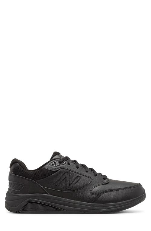 New Balance 928v3 Walking Sneaker In Black/black