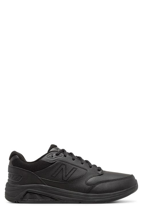 Shop New Balance 928v3 Walking Sneaker In Black/black