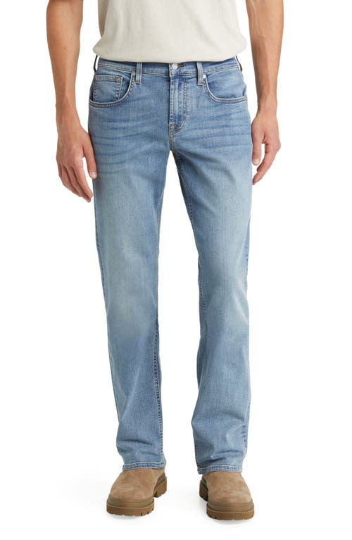 7 For All Mankind Austyn Squiggle Relaxed Straight Jeans in Sand Island