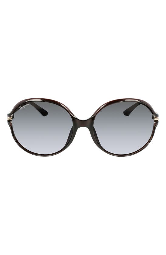 Ferragamo Salvatore 60mm Sunglasses In Brown Gradient- please read info Salvatore Ferragamo Women main image 4