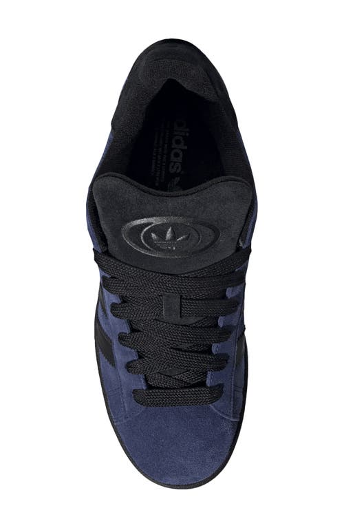 Shop Adidas Originals Adidas Campus 00s Sneaker In Black/black/dark Blue