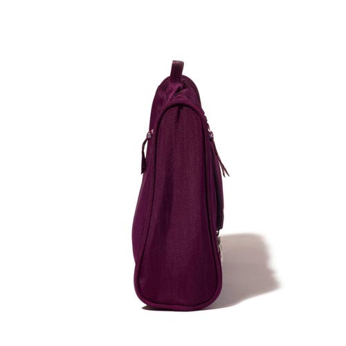 Baggallini Travel Toiletry Kit Cosmetic Bag In Mulberry