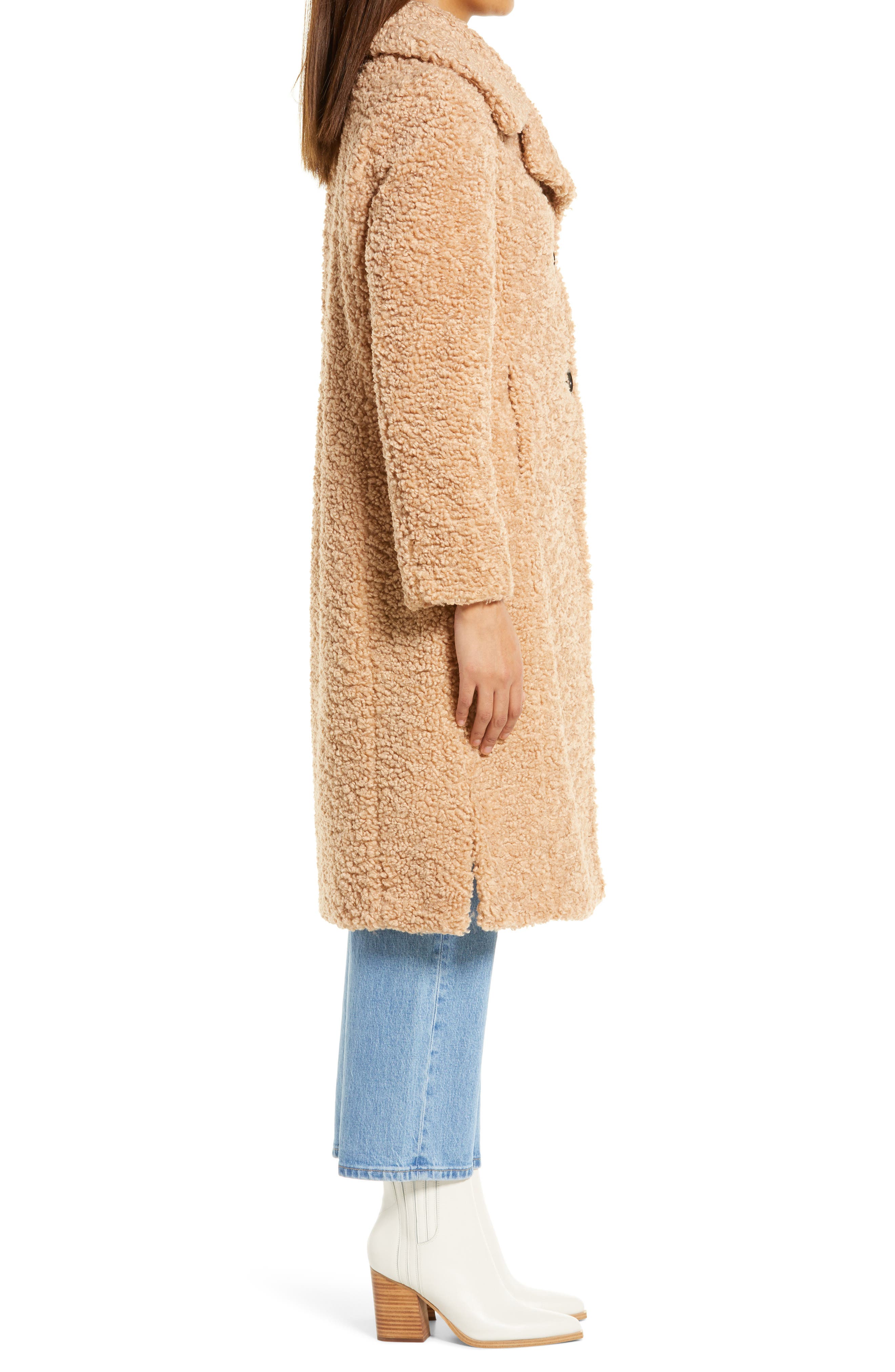 bardot teddy coat