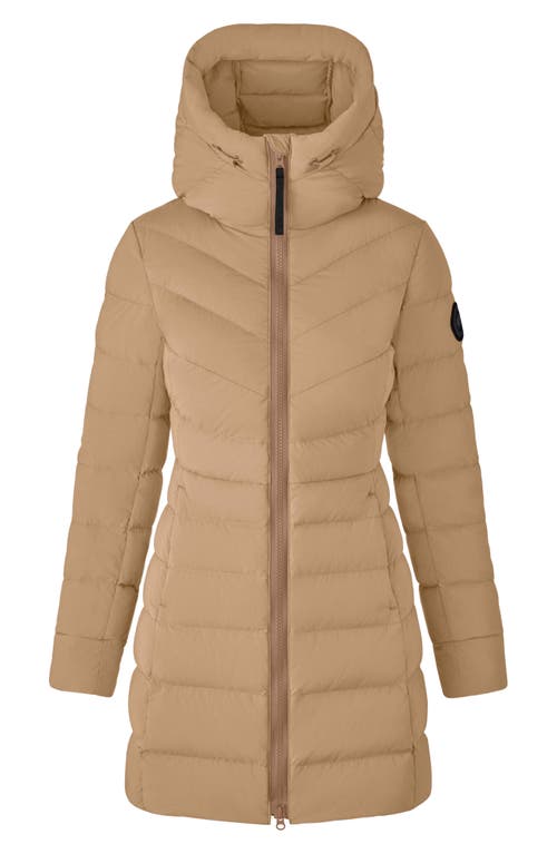 Shop Canada Goose Clair 750 Fill Power Down Puffer Coat In Desert Sand