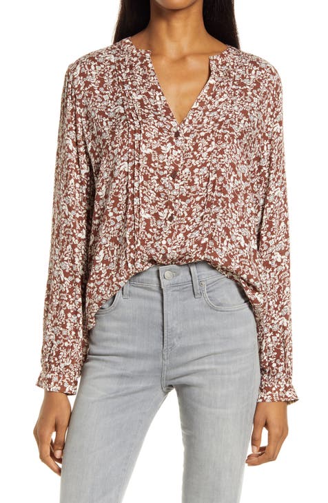 Women's Brown Tops | Nordstrom