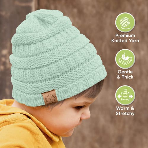 Keababies 3-pack Warmzy Baby Beanies In Macaron