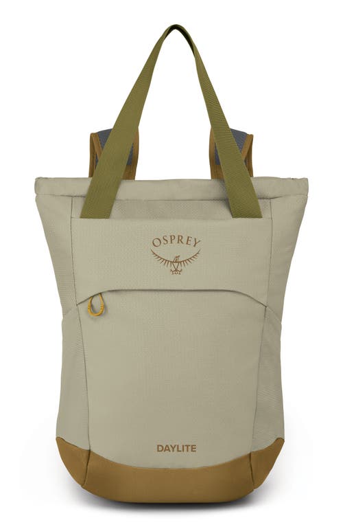 Osprey Daylite Water Repellent Tote Pack in Meadow Gray/Histosol Brown at Nordstrom