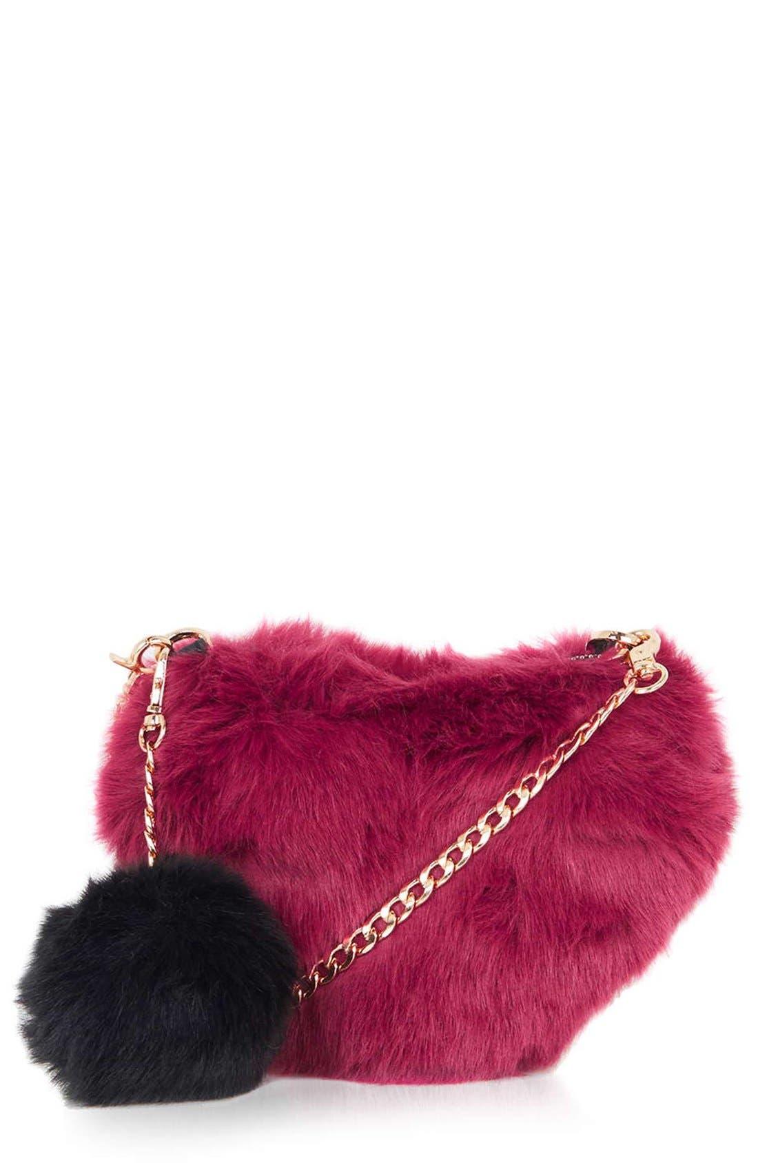 topshop heart bag